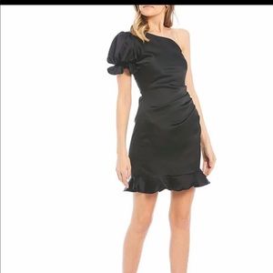 Black 1 shoulder dress